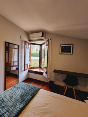 Casa na frente do mar com quarto privativo
